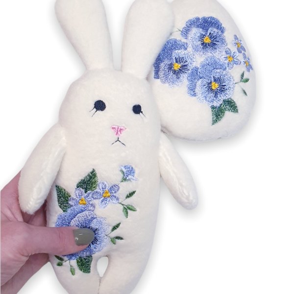 Пасхальный кролик и яйцо Набор Пасхальных игрушек дизайн машинной вышивки