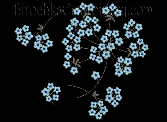 Machine Embroidery Designs Floral Embroidery Pattern