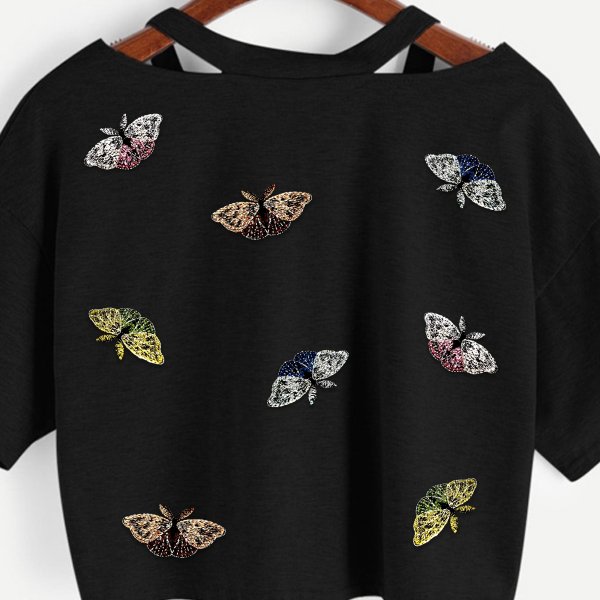 Moths Machine embroidery design